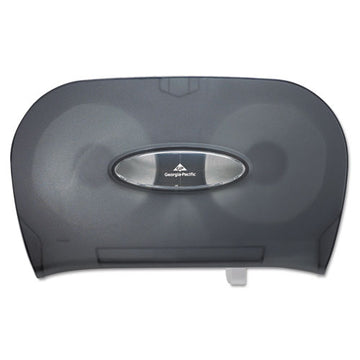Georgia Pacific® Professional Two-roll Bathroom Tissue Dispenser, 13.56" X 5.75" X 8.63", Smoke freeshipping - TVN Wholesale
